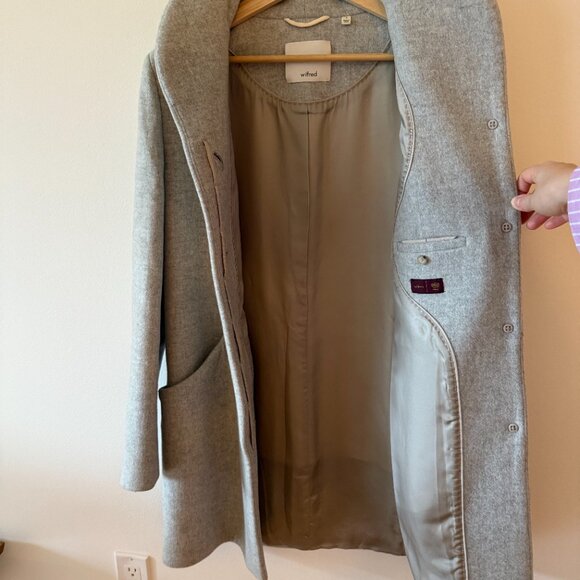 Wilfred Cocoon Coat - Picture 2 of 8